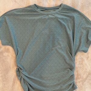 SHEIN Teal Textured Blouse